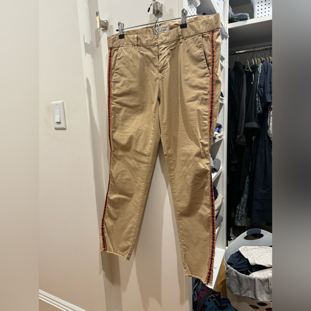 Nili Lotan Hampton pant with side stripe